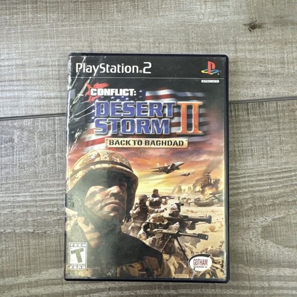 Conflict: Desert Storm II -- Back to Baghdad (Sony PlayStation 2, 2003) - Picture 1 of 3